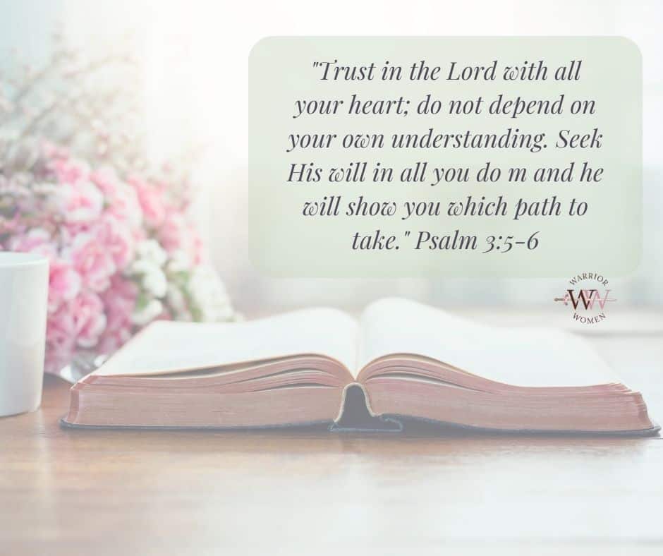 open Bible on a table, 8 ways to trust God in difficult times