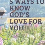 woman in a field of flowers